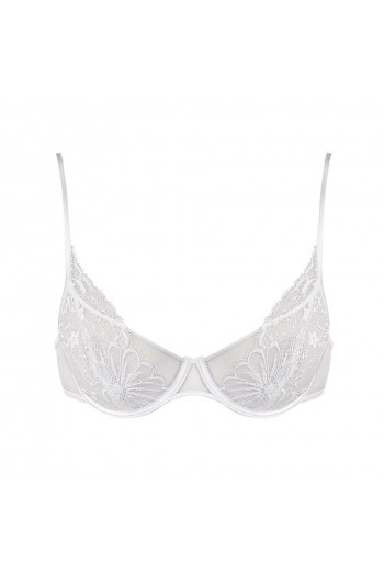 Andres Sarda TYNG 3311810, Σουτιέν Δαντέλα με μπανέλα και λεπτή τιράντα, ΑΣΠΡΟ